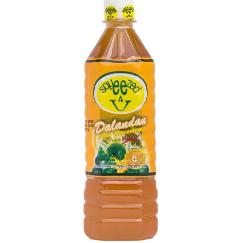 Squeezed 4 U – Philippine Tangerine (Dalandan) Juice Drink Concentrate with Honey – 25.36 FL OZ