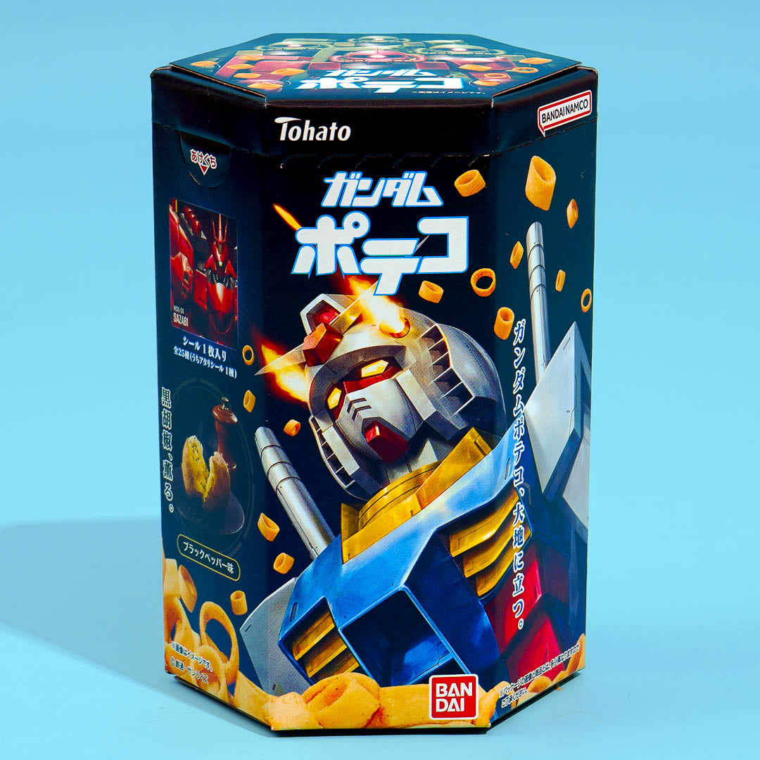 Gundam x Tohato Poteco Potato Ring Snacks – Black Pepper