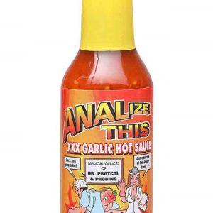 Analize This XXX Garlic Hot Sauce, 5oz.