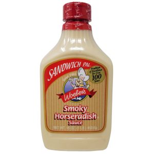 Woeber’s Sandwich Pal Smoky Horseradish Sauce – 16oz