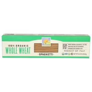 Bionaturae – Organic Whole Wheat Spaghetti Pasta, 16 oz (Pack of 1)