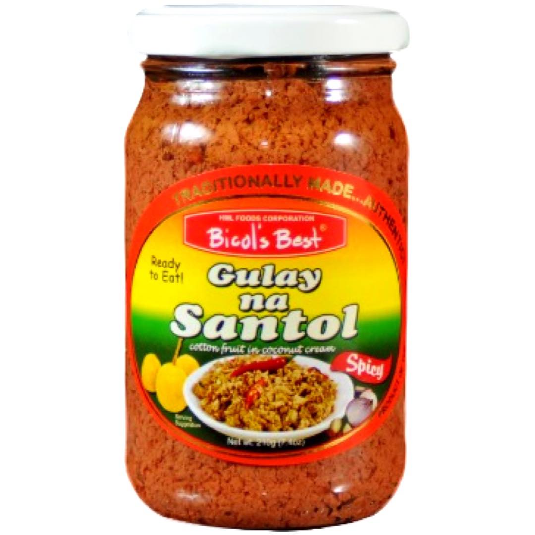 Bicol’s Best – Gulay na Santol (Sinantolan) – Cotton Fruit in Coconut Cream (SPICY) – Ready To Eat – 210 G
