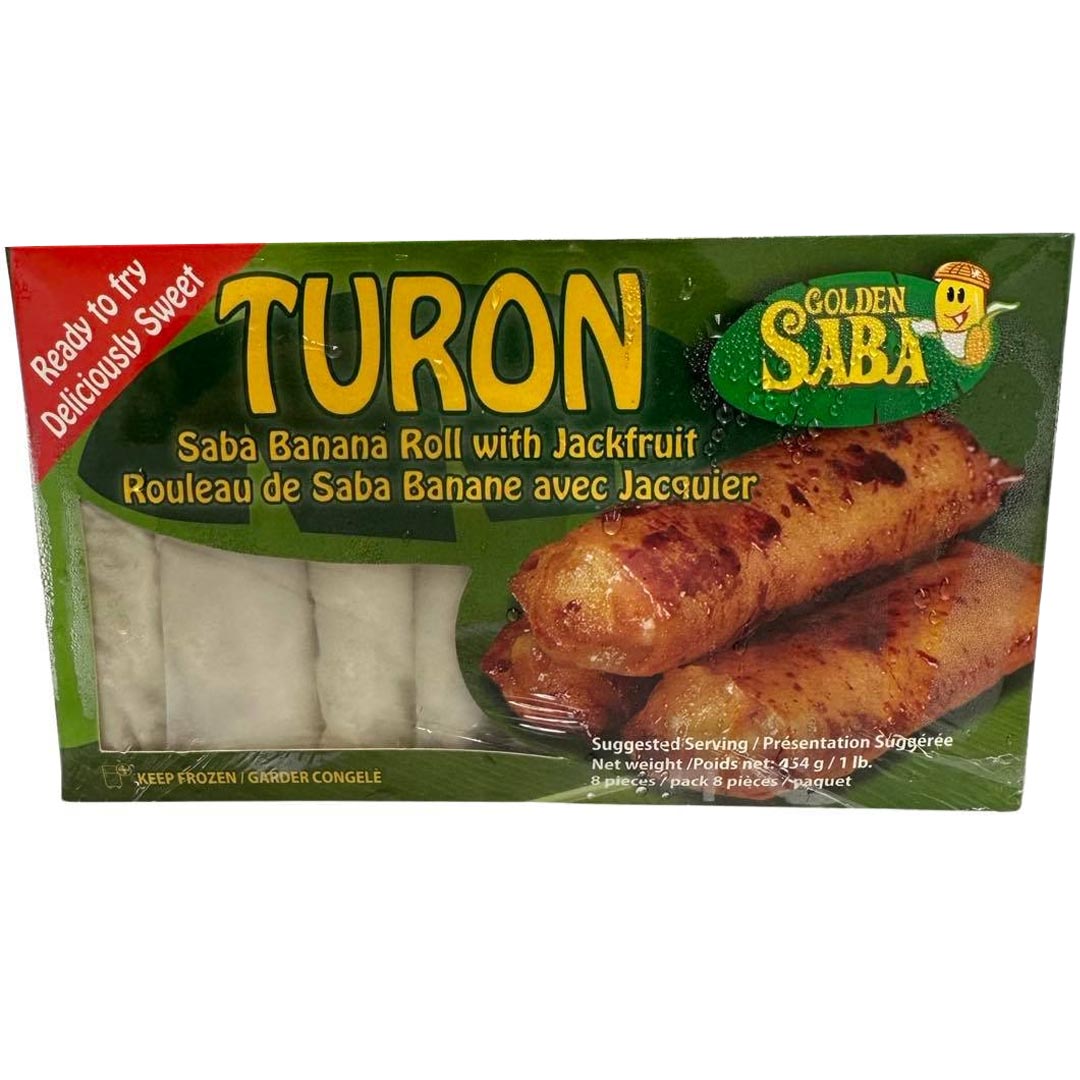 Golden Saba – Turon – Saba Banana Roll with Jackfruit – 1 LB