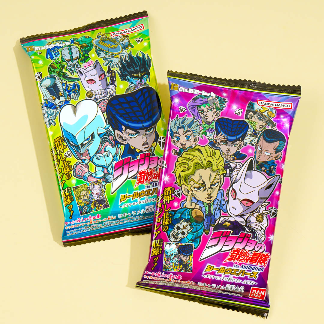 JoJo’s Bizarre Adventure Wafer With Sticker