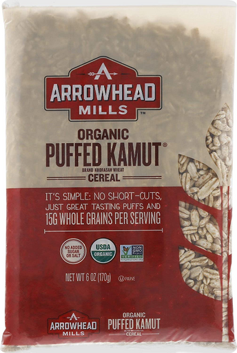 Arrowhead Mills Organic Puffed Kamut Cereal, 6 oz.