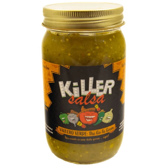 Killer Salsa – Salsa Verde 16 Oz – Pack Of 6