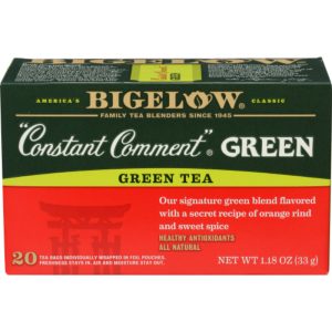 Bigelow – Green Constant Comment Tea, 20 Bags, 1.18 oz | Pack of 6