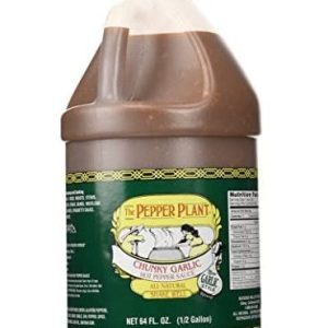 Hot Sauce The Pepper Plant Chunky Garlic 64 oz JUG BEST DEAL
