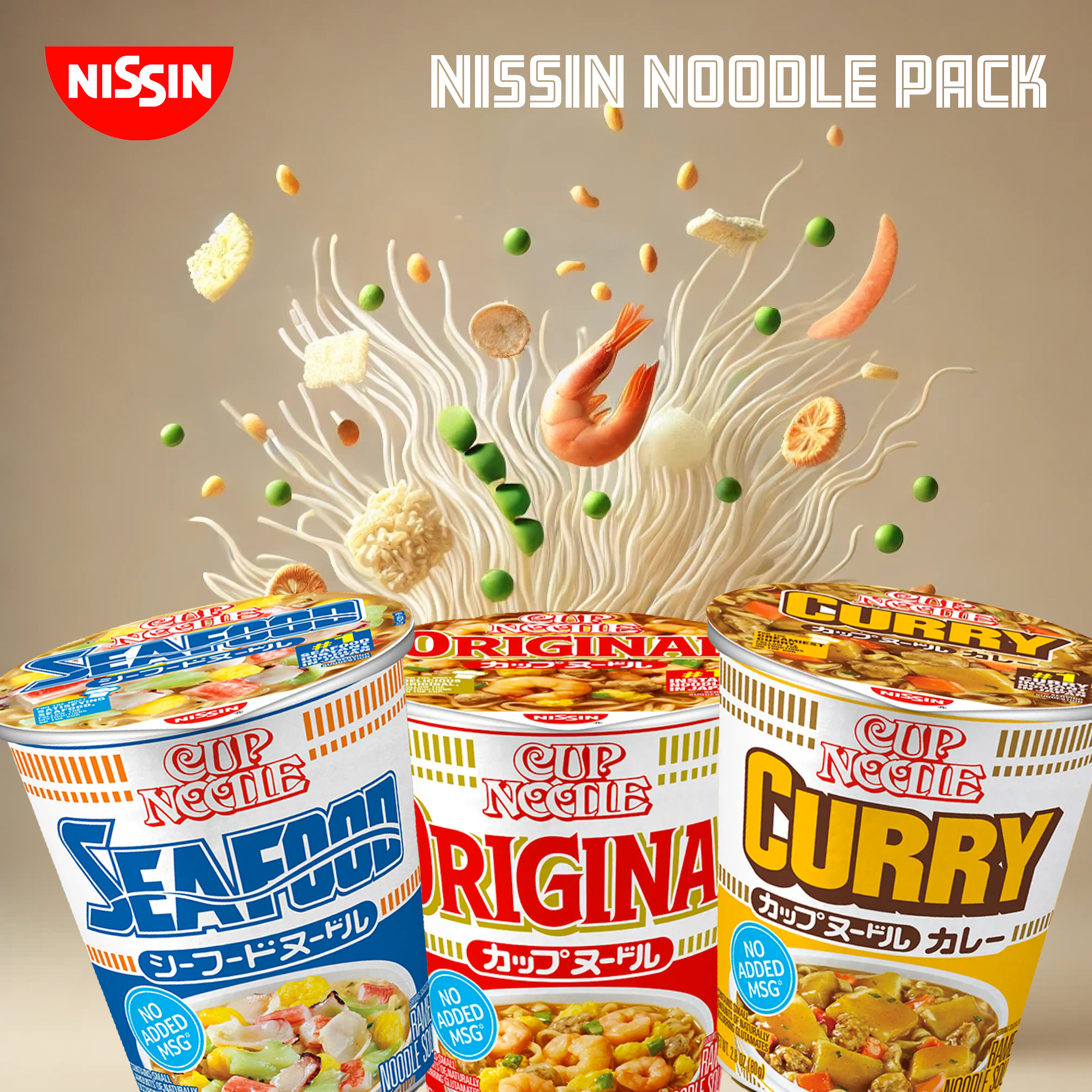 Nissin Noodles Japan Pack