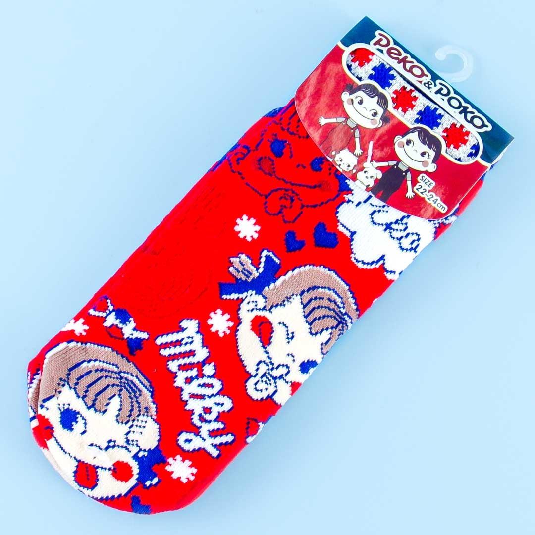 Milky Peko-Chan Hearts Socks