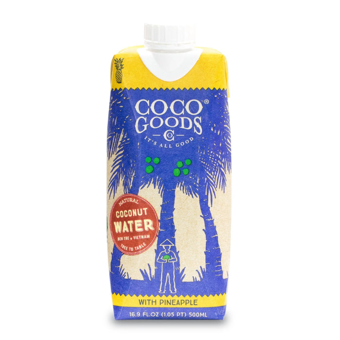 Cocogoods Co – Coconut Water Pineapple, 16.9 Floz (Pack Of 12)