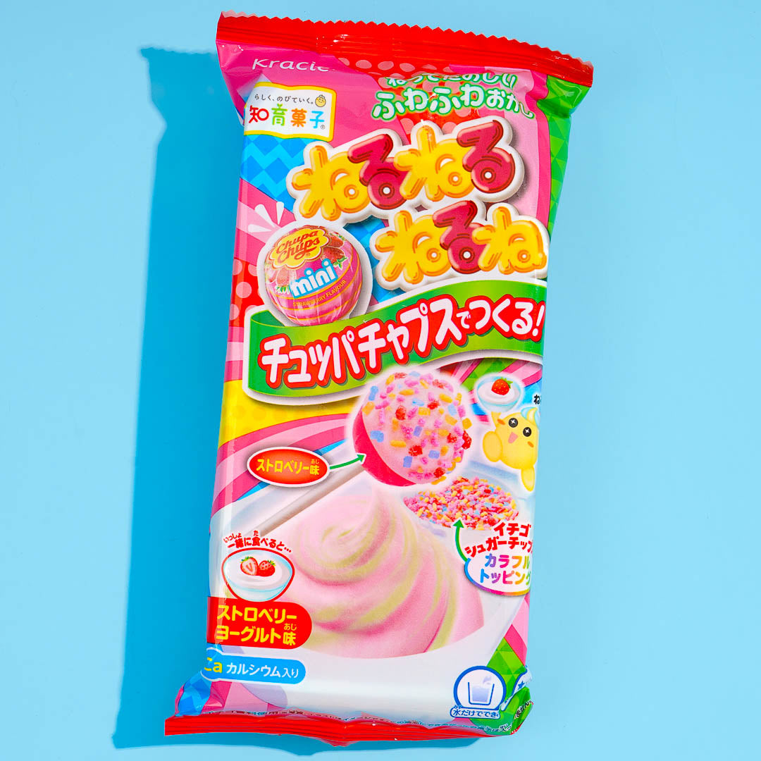 Kracie Nerunerunerune x Chupa Chups DIY Candy – Strawberry Yogurt