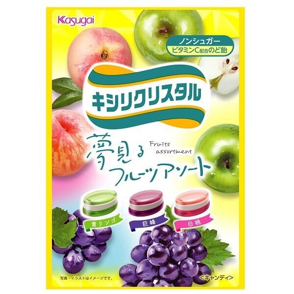 Kasugai “Xylicrystal, Fruits Assort”, 73g