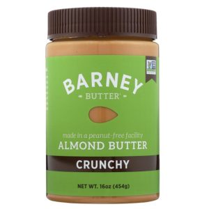 Barney Butter: Crunchy Almond Butter for a Perfect Snack
