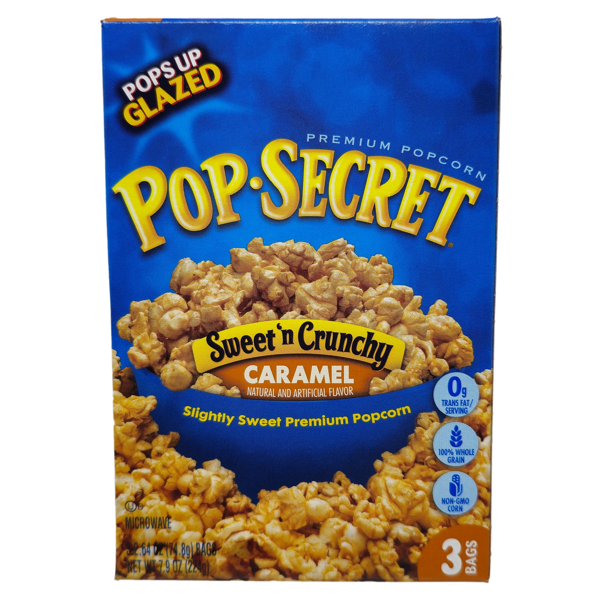 3pk – Pop Secret Sweet’n Crunchy Caramel Popcorn – 7.9oz.