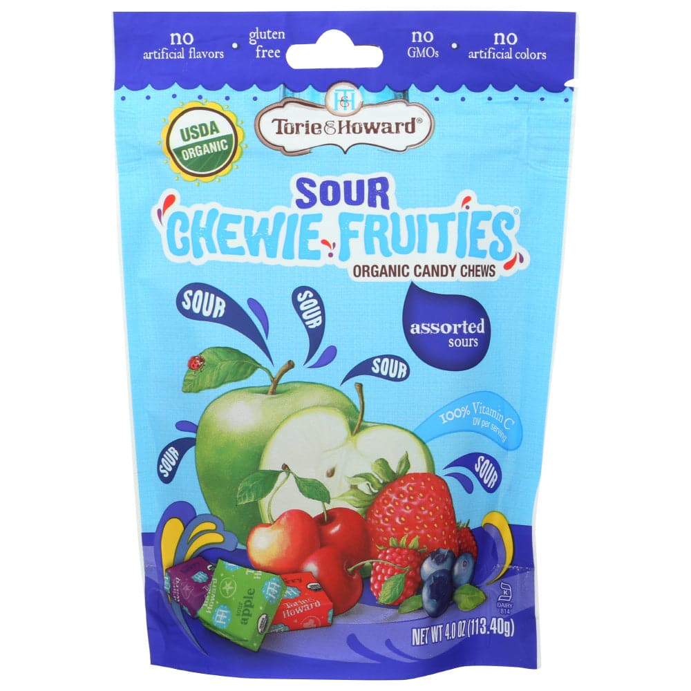 Torie & Howard – Organic Sour Chewy Fruities Assorted Sours