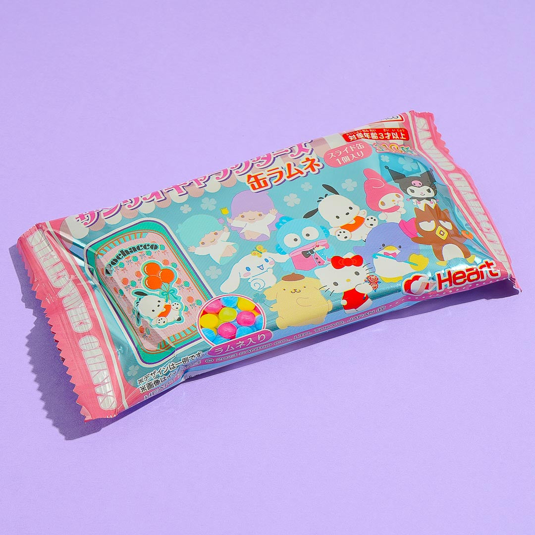 Sanrio Characters Tin Can With Ramune Candy