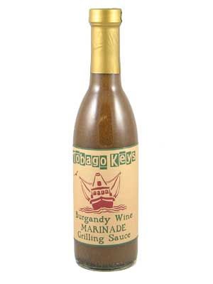 Tobago Keys Burgandy Wine Grilling Sauce, 12oz.