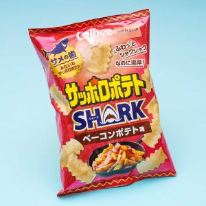Calbee Sapporo Potato SHARK Chips – Bacon