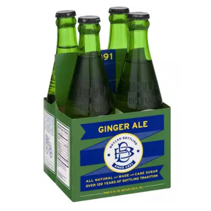 Boylan – Soda Ginger Ale, 48 fl oz (4 Pack) – Pack of 6
