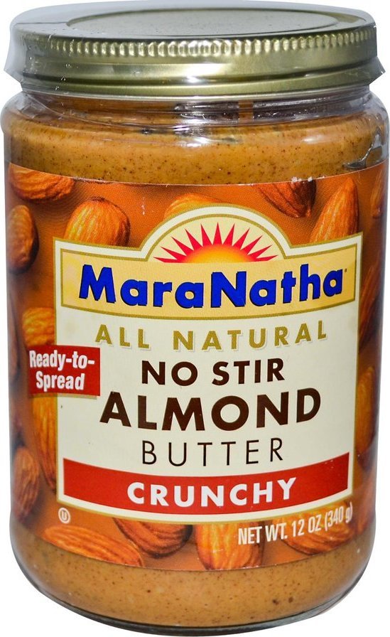 Maranatha – Almond Butter No-Stir Crunchy, 12 Oz – Pack of 6