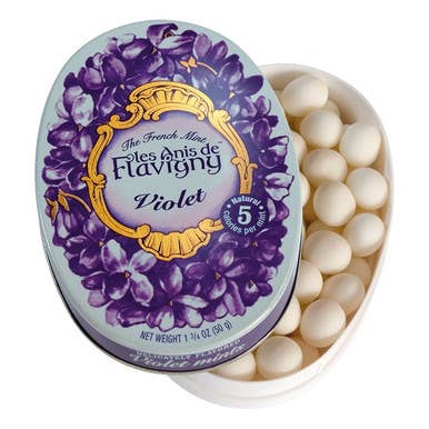 The French Farm – Les Anis de Flavigny All Natural Violet Mints 1.8oz
