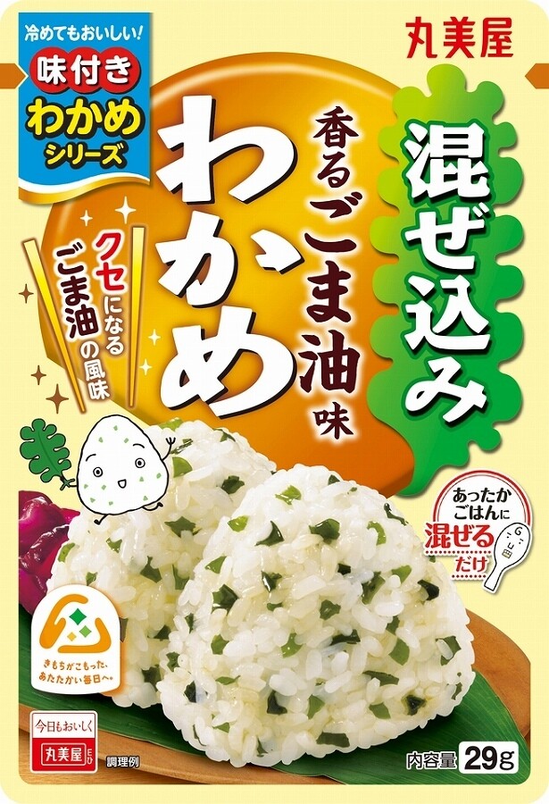 Marumiya, Mazekomi Wakame, Wakame with Sesame Oil, 29g