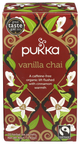 Pukka Herbs Vanilla Chai Organic Tea 20 Bg – Pack Of 6