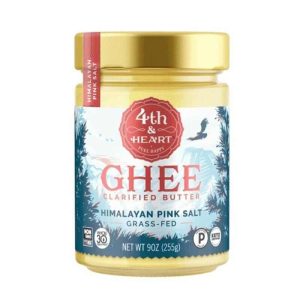 4th & Heart Ghee Clarified Butter Himalayan Pink Salt