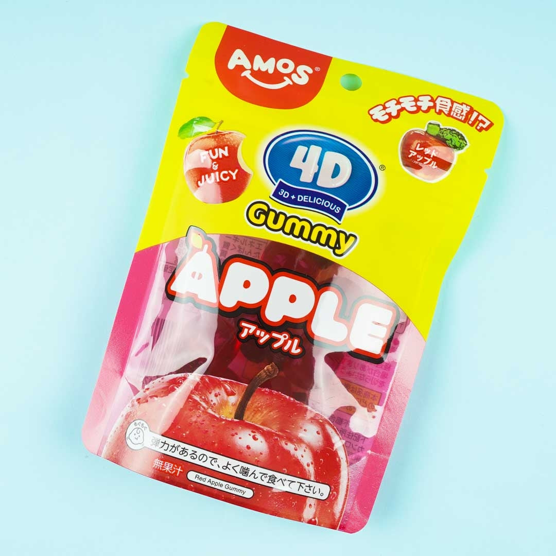 Kanro Amos 4D Gummy – Red Apple