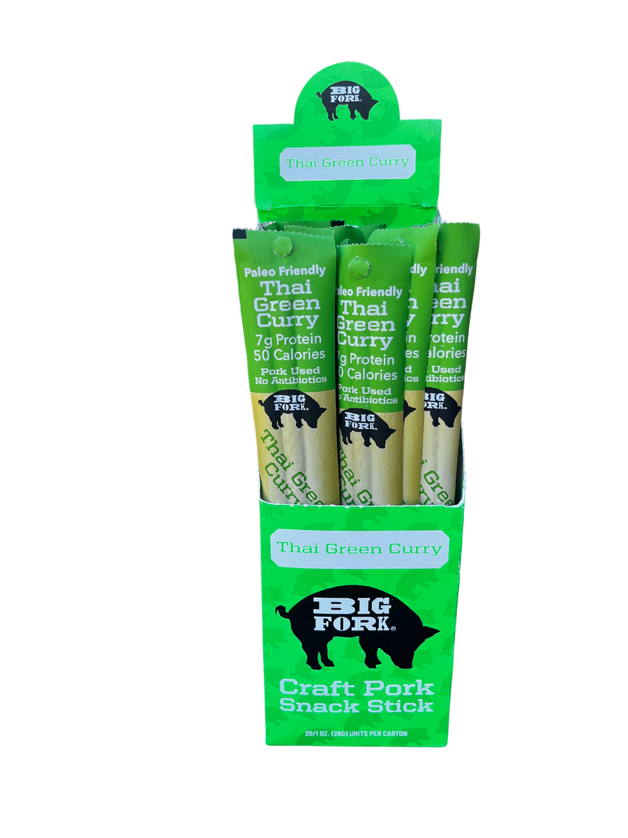 Big Fork Craft Pork Snack Stick – 20 Sticks case