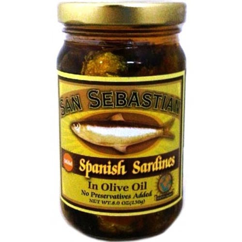 San Sebastian – Spanish Sardines in Olive Oil (Mild) – 230 G