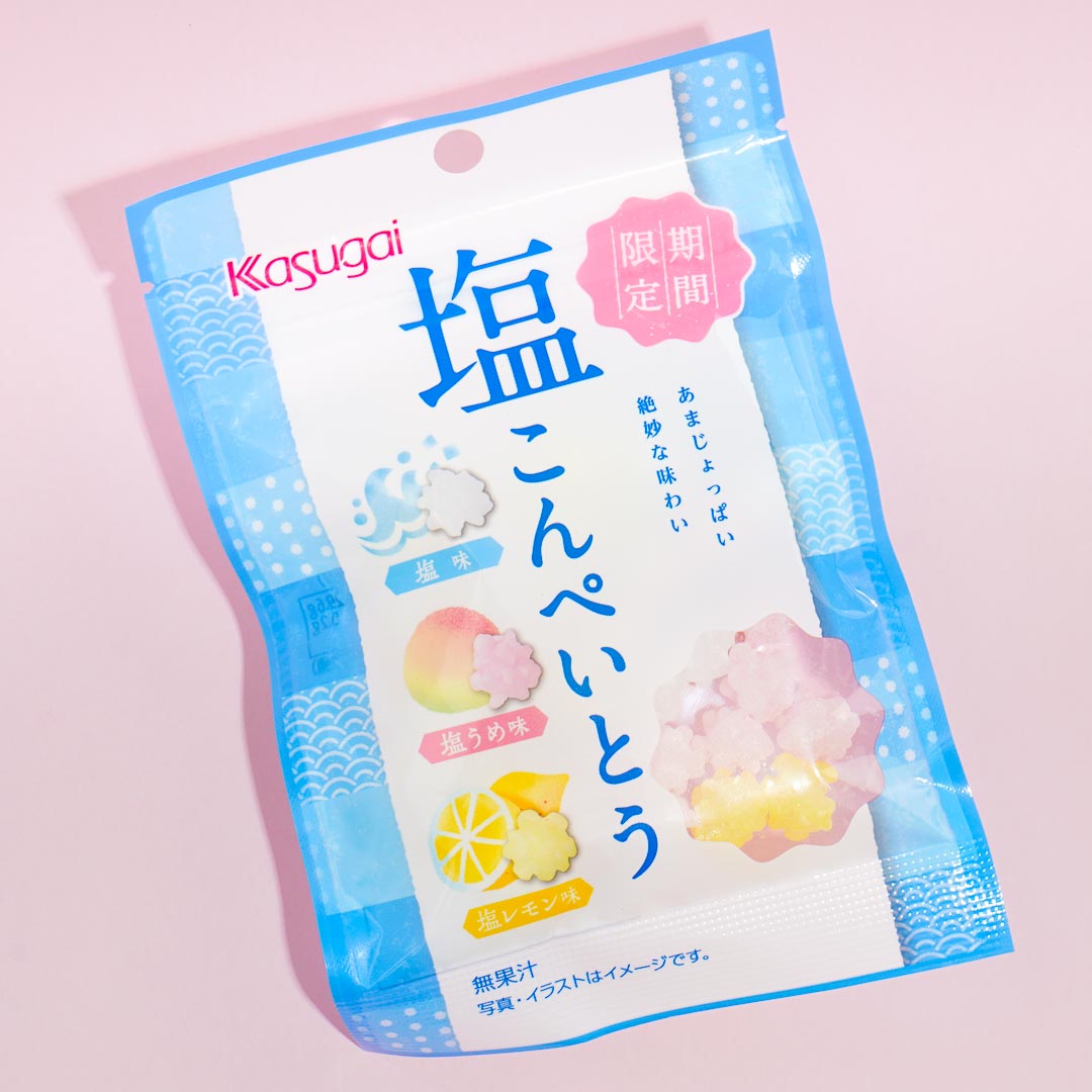 Kasugai Salty Konpeito Candy – Plum & Lemon