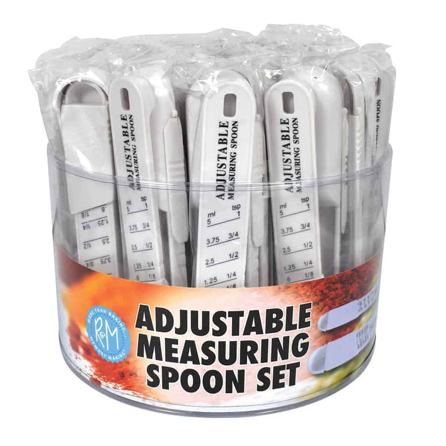 R&M International – Measuring Spoon Adjustable Set