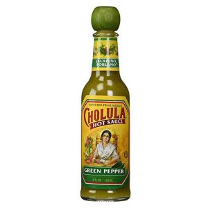 Cholula Green Pepper Hot Sauce With The Wooden Stopper Top