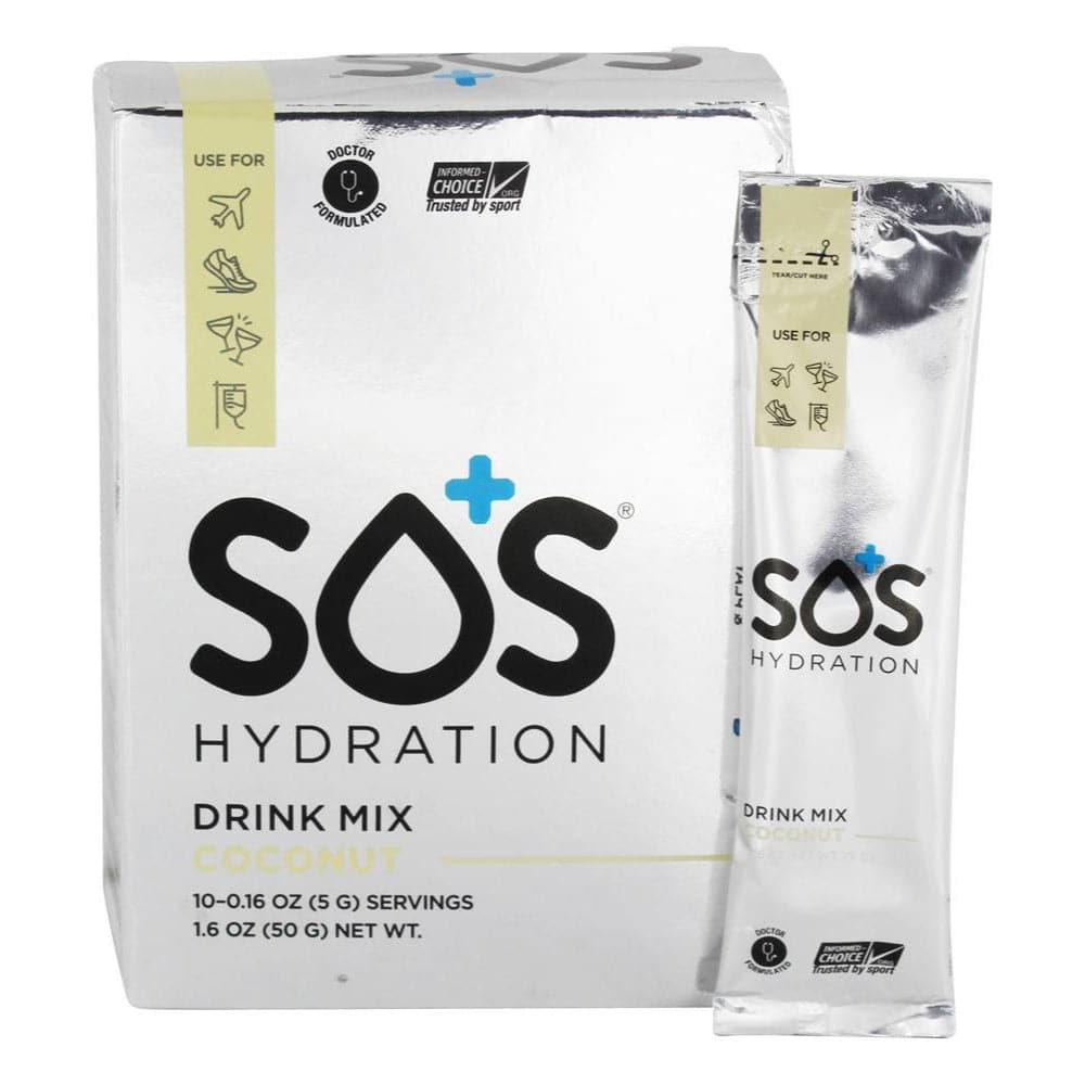 SOS Hydration – Electrolyte Drink mix Coconut, 1.6 oz