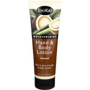 Shikai – Lotion, Hand & Body Coconut, 8 Oz – Pack of 3