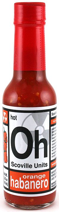 Scoville Food Institute Orange Habanero Hot Sauce, 5oz.