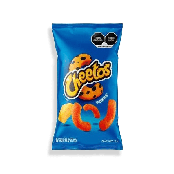Cheetos Poffs 110g – Mexico (Case of 12)
