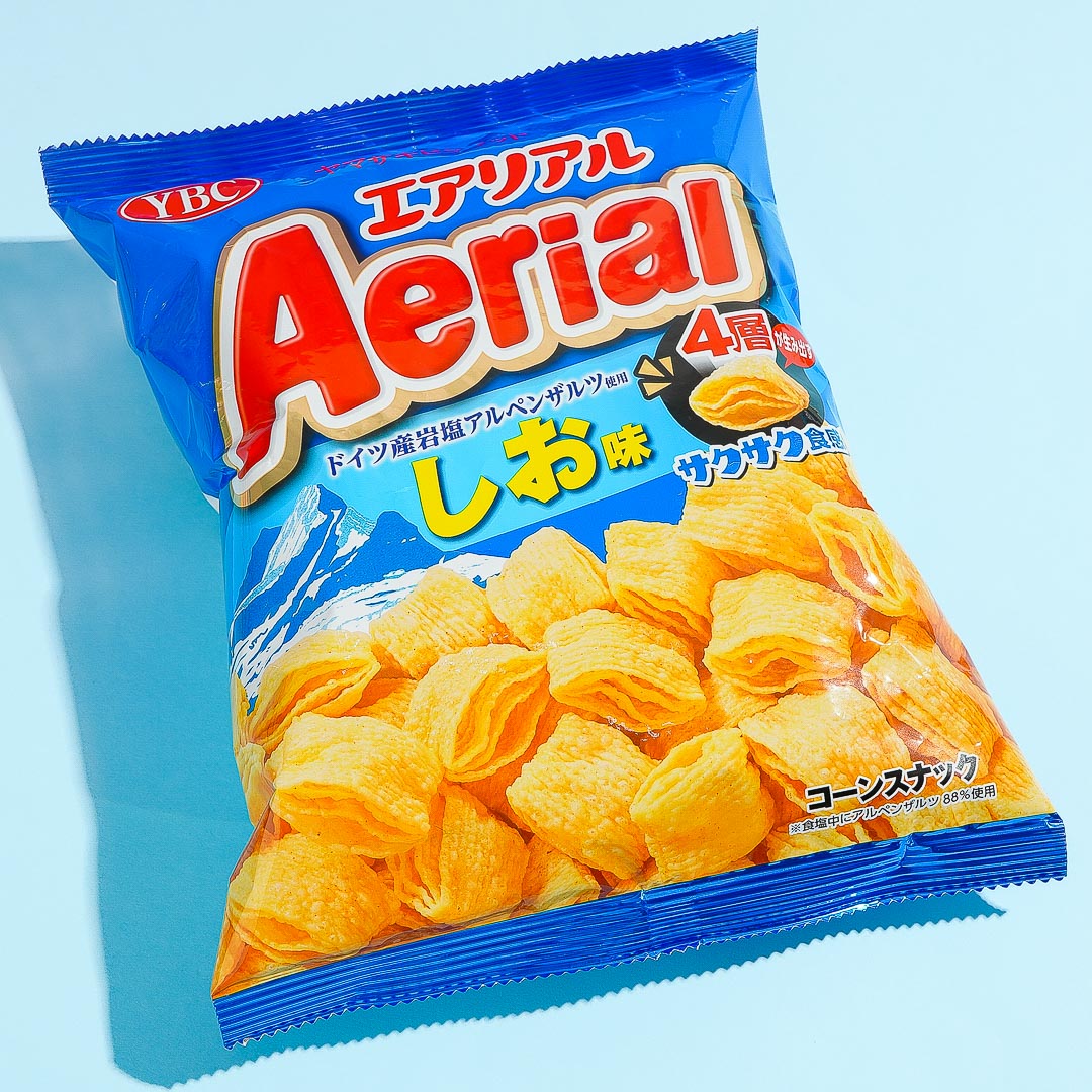 Aerial Corn Snacks – Salt