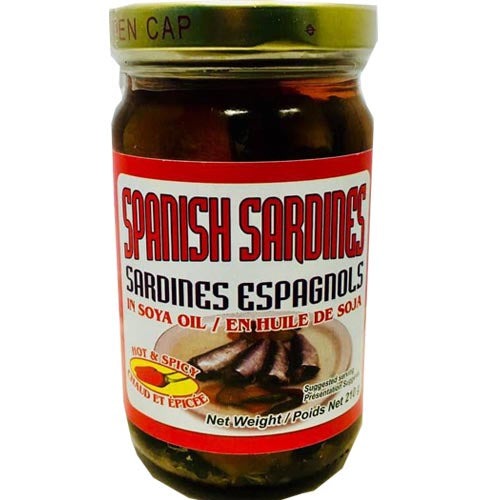 Leony’s – Spanish Sardines in Soya Oil – Hot and Spicy – 8 OZ