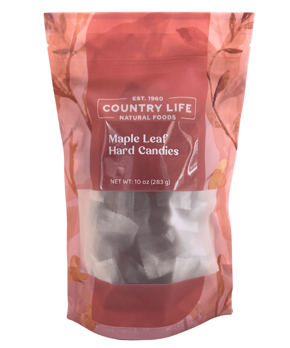 Maple Leaf Hard Candies, Individually Wrapped