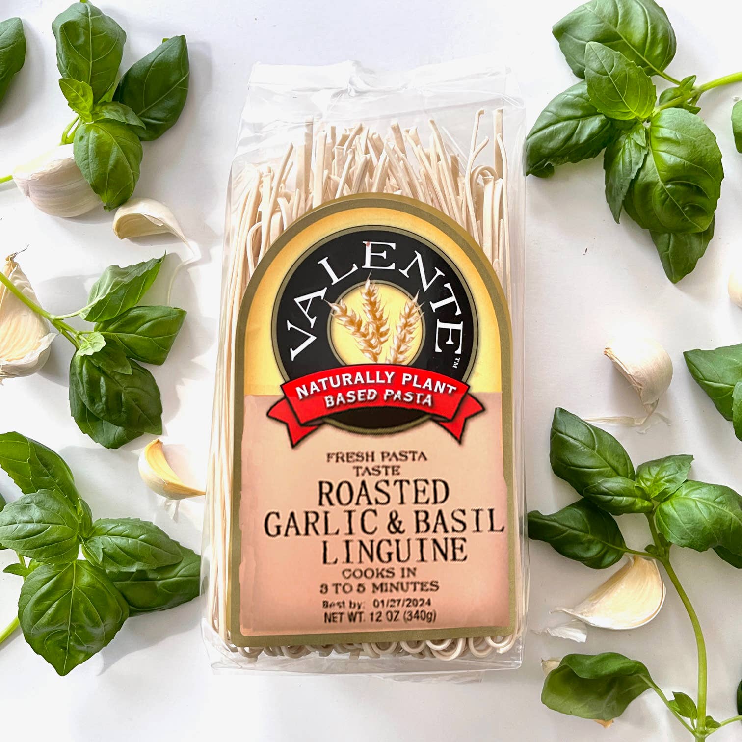 Valente’s – Roasted Garlic and Basil Linguine