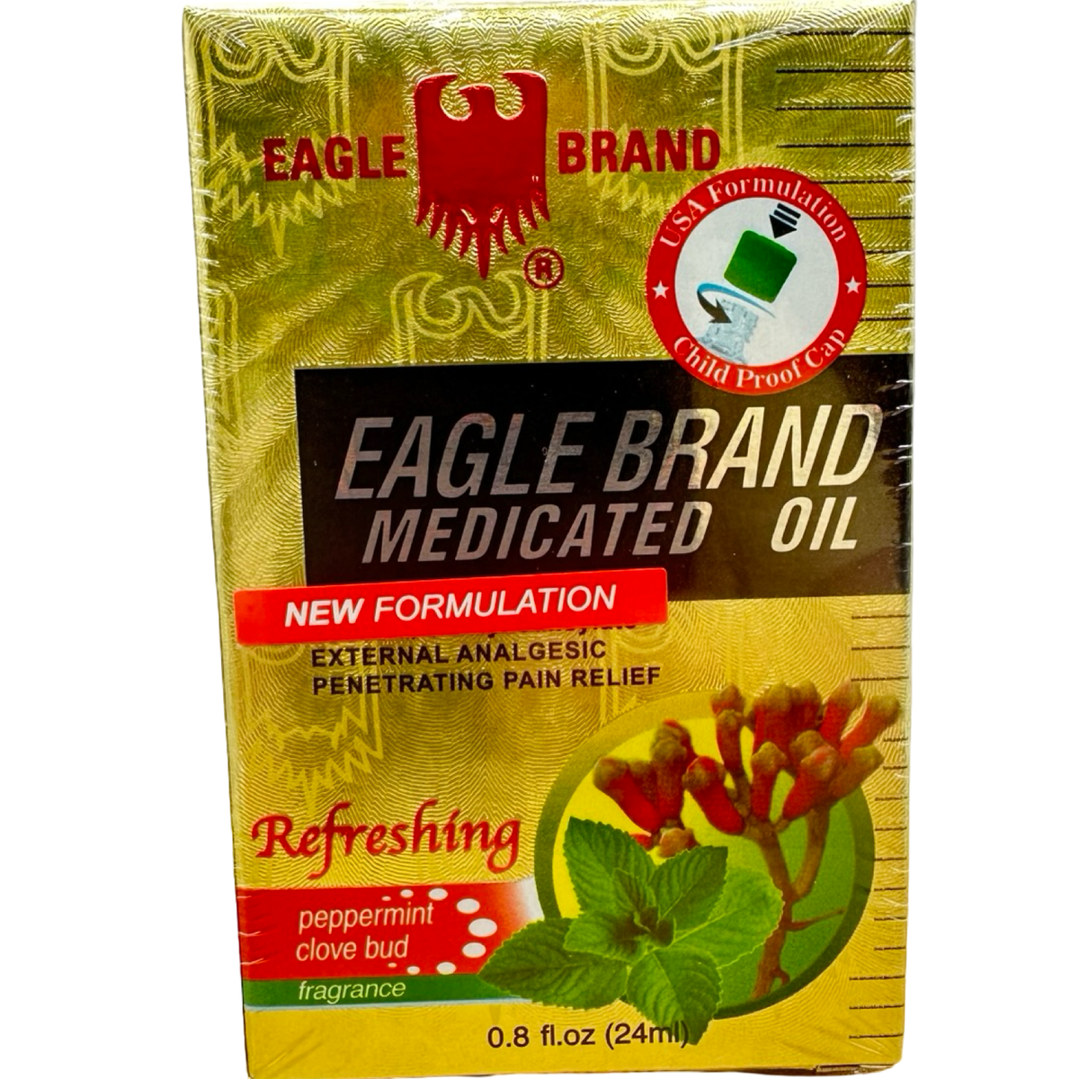 Eagle – Medicated Oil – GOLD Refresh – 24 ML