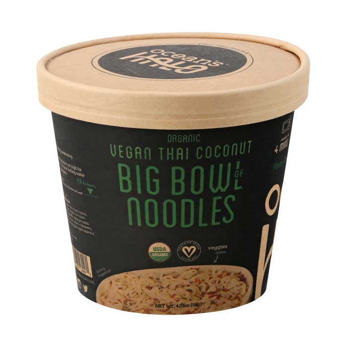 Ocean’s Halo – Big Bowl of Noodles, 4.02oz | Multiple Flavors