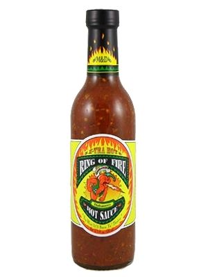 Ring of Fire Xtra Hot Hot Sauce, 12.5oz.