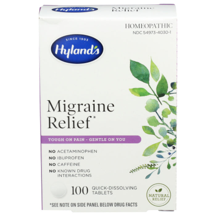 Hyland – Migraine Pain Relief Tb 100 Tb – Pack Of 1