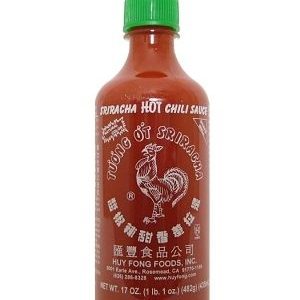 Huy Fong Sriracha Garlic Hot Sauce, 17oz.