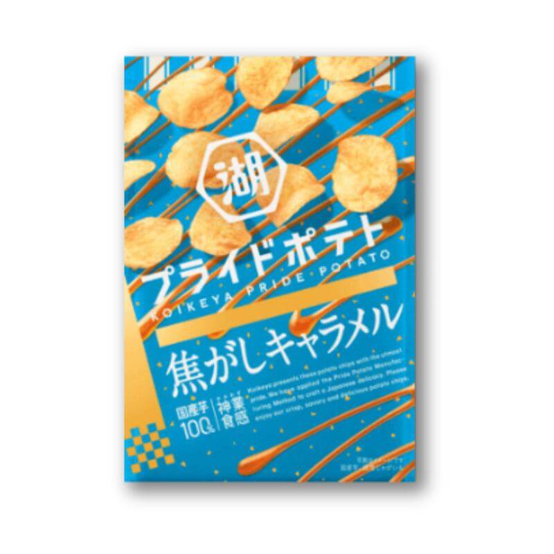 Koikeya PRIDE Potato Chips – Burnt Caramel