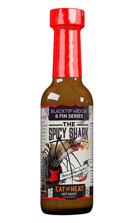 Spicy Shark Blacktip Widow Hot Sauce, 5oz.